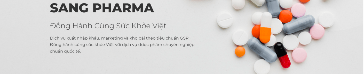 CÔNG TY TNHH THƯƠNG MẠI VÀ DƯỢC PHẨM SANG