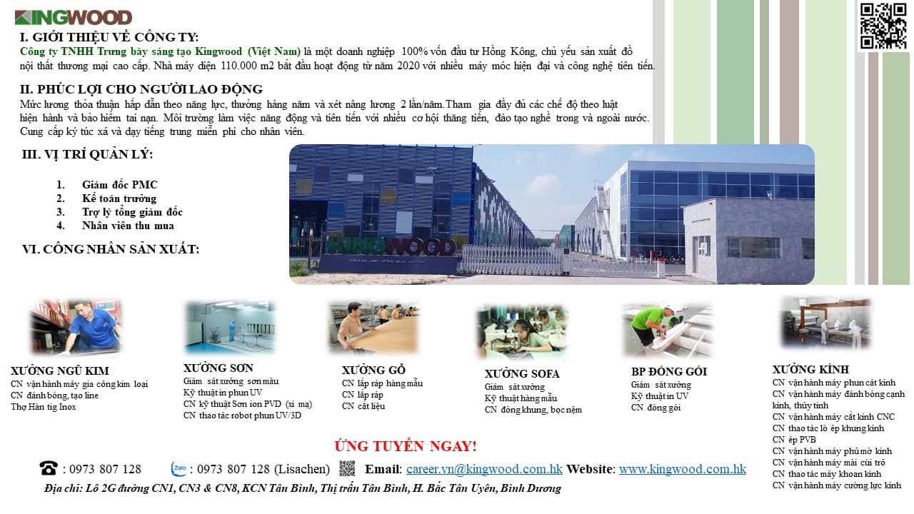 Công ty TNHH Trưng Bày Sáng Tạo Kingwood (Việt Nam)