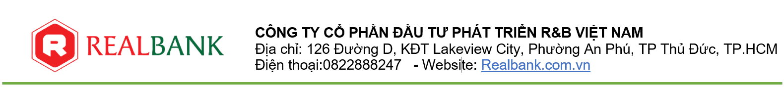 Công ty cổ phần đầu tư phát triển R&B Việt Nam