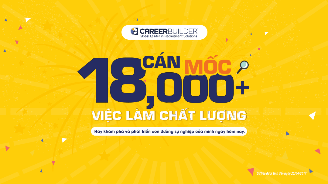 “Việc Tốt - Lương Cao” trong tầm tay với hơn 18.000 việc làm chất lượng