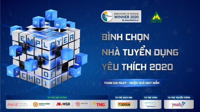 CAREERBUILDER CHÍNH THỨC KHỞI ĐỘNG GIẢI THƯỞNG “NHÀ TUYỂN DỤNG YÊU THÍCH 2020” VỚI KHẢO SÁT DIỆN RỘNG TRÊN CẢ NƯỚC