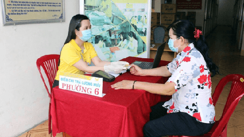 Khuyến khích nhận lương hưu, trợ cấp qua thẻ ATM