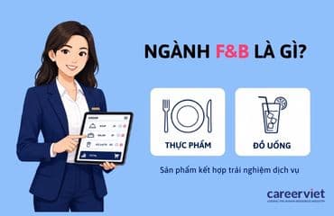 Ngành F&amp;B là gì? Cơ hội nghề nghiệp và xu hướng phát triển F&amp;B