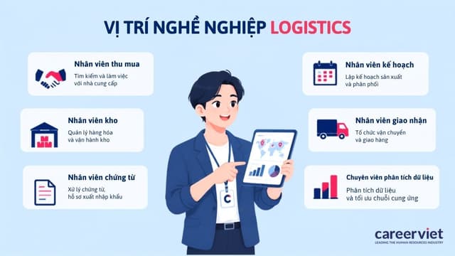 Ngành Logistics làm các công việc gì? Kỹ năng cần có và cơ hội việc làm