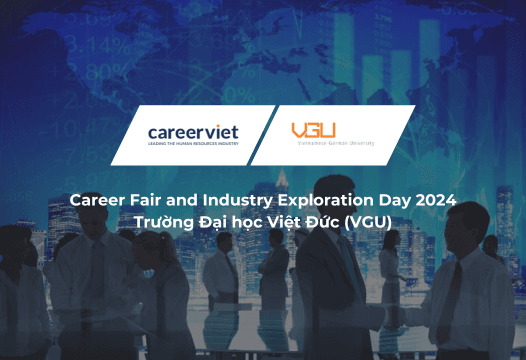 Thành công vang dội của Career Fair and Industry Exploration Day 2024 tại Trường Đại học Việt Đức (VGU)