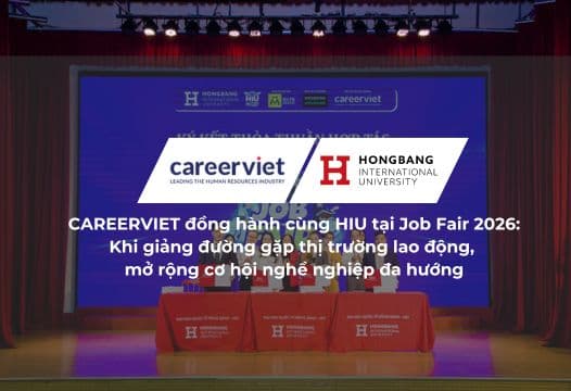 Khi giảng đường gặp thị trường lao động: Job Fair 2026 tại HIU mở ra nhiều hướng đi nghề nghiệp cho sinh viên