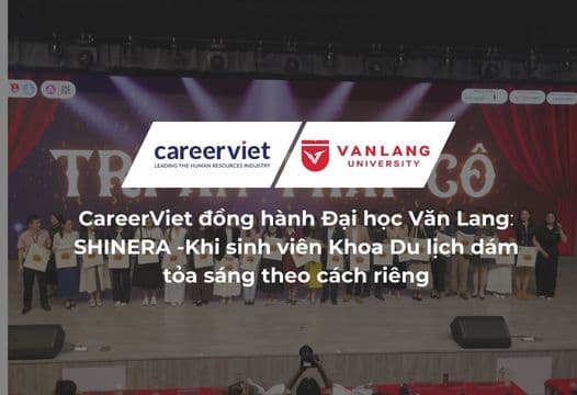 SHINERA - Kỷ nguyên của ánh sáng: Khi sinh viên Khoa Du lịch dám tỏa sáng theo cách riêng