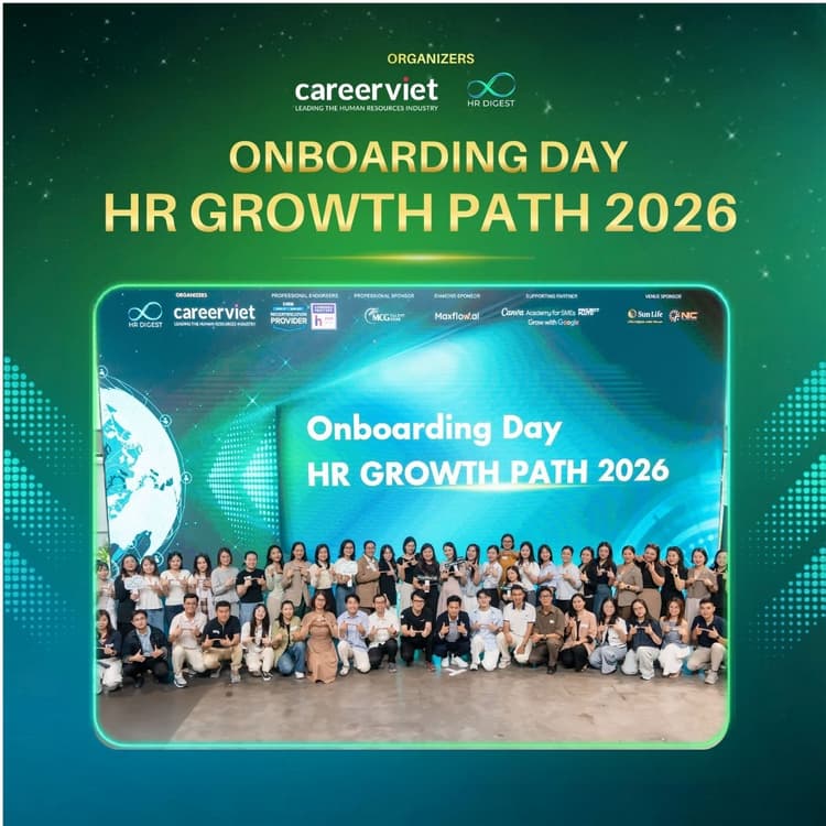 HR GROWTH PATH 2026: KHÉP LẠI MÙA ĐƠN KỶ LỤC VỚI 653 ỨNG VIÊN VÀ BÙNG NỔ KHÍ THẾ TẠI ONBOARDING DAY