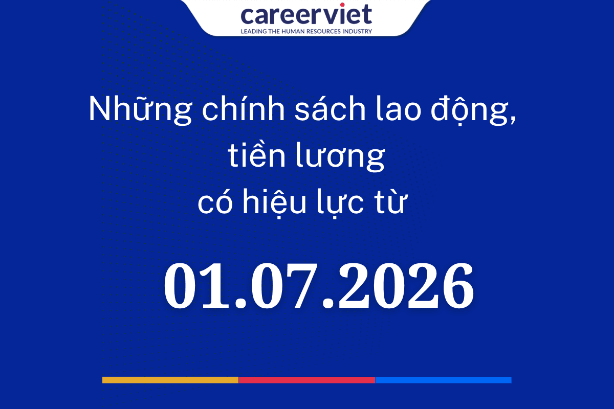 Tổng hợp chính sách mới về lao động, tiền lương có hiệu lực từ 01/07/2026 người đi làm cần biết