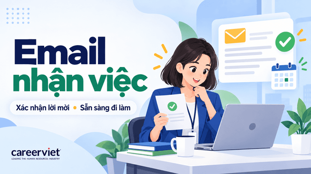 20+ Mẫu email trả lời thư mời nhận việc lịch sự, tạo ấn tượng tốt