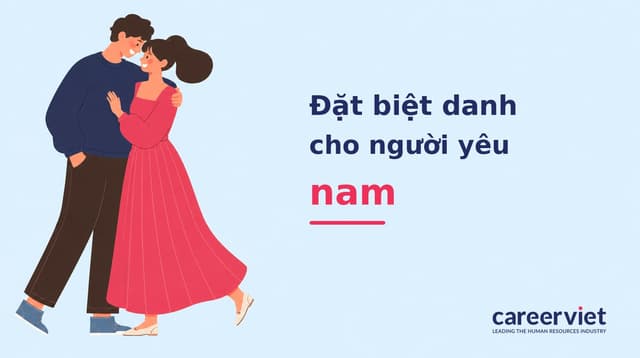 biệt danh hay cho người yêu nam