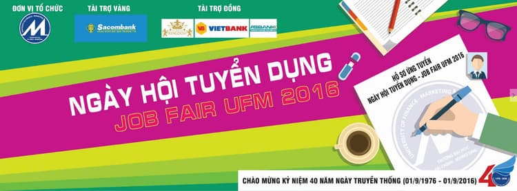 JOB FAIR UFM 2016 – Việc làm trong tầm tay