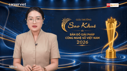 Đằng sau giải thưởng Sao Khuê 2026: Khi CareerViet dùng AI giải bài toán tuyển dụng