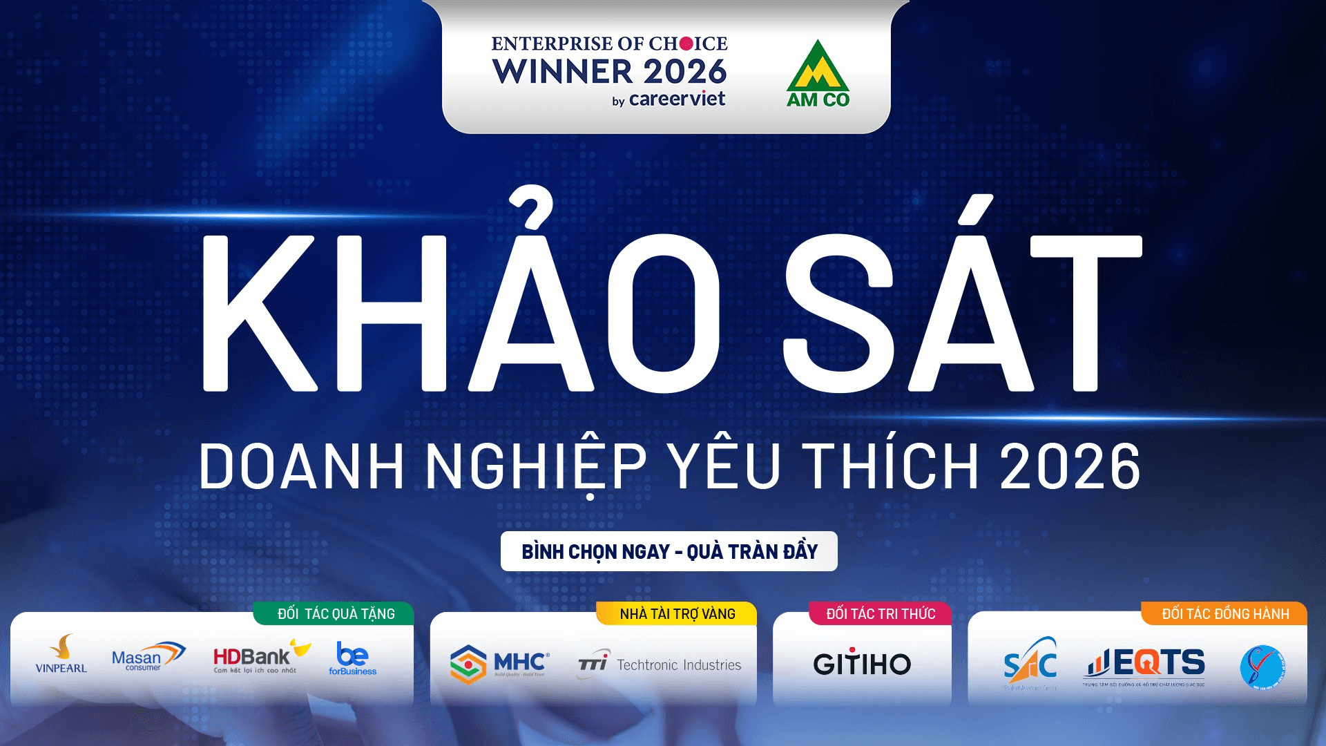 CAREERVIET KHỞI ĐỘNG KHẢO SÁT “DOANH NGHIỆP YÊU THÍCH 2026”
